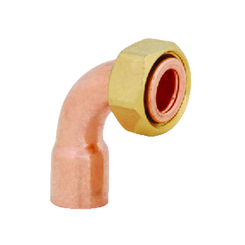 Arco złączka bateryjna łuk z kołnierzem zewnętrznym 1/2" GW x 15 P4563FR