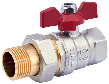 Perfexim kurek kulowy śrubunek dławik CuZn-c PHA-007 G1 WZ PN30 C DN 25 00-007-0250-002
