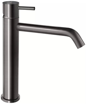 Ferro bateria umywalkowa nablatowa CIRICULUS, gun metal BCK2MLGM