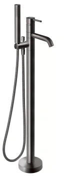 Ferro wolnostojąca bateria wannowa z zestawem natryskowym CIRICULUS, gun metal BCK11FGM