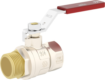 Arco zawór kulowy wodny SENA z rączką stalową 1" GZ x 1" GW 750605