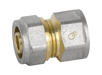 Diamond łącznik ZŁ-DZ, PEX-AL-PEX, mosiądz 1"x25 FTN-002.1X25.ZŁ-DZ