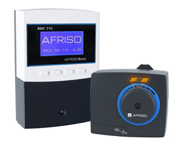 Afriso zestaw: regulator pogodowy BWC 310 wraz z siłownikiem ARM 141 ProClick 9031014