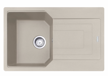 Franke zlewozmywak jednokomorowy wbudowywany Fragranite Urban UBG 611-78, orzechowy 114.0687.274