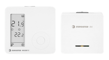 Euroster bezprzewodowy, dobowy regulator temperatury E4020TXRX