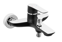 Ferro bateria wannowa ścienna ADORE BLACK/CHROME, czarny/chrom BDR1BLC