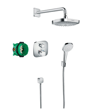 Hansgrohe podtynkowy zestaw prysznicowy Croma Select E / Ecostat E 27294000