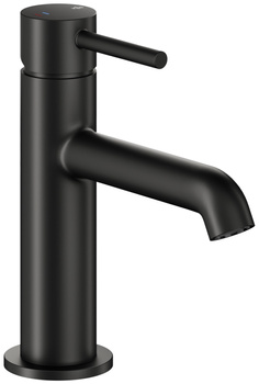 KFA bateria umywalkowa stojąca Moza Mini (25 mm), czarny + click clack 5032-835-81