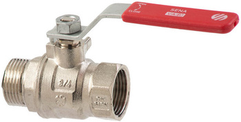 Arco zawór kulowy wodny SENA z rączką stalową 3/4" GZ x 3/4" GW 150604