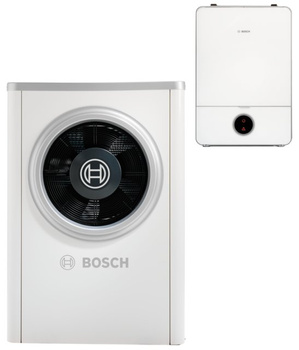 Bosch pompa ciepła z naściennym modułem wewnętrznym CS7000iAW 17 ORE-T Monoblok biała 8734100548