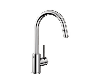 Blanco bateria kuchenna MIDA-S z wyciąganą wylewką chrom 521454