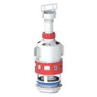KK-POL zawór spustowy z regulacją do dolnopłuków i kompaktów 350/ZS0/200-00-T1