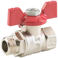 Arco zawór kulowy wodny SENA z motylkiem 1"GZ x 1"GW 153605