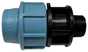 Unidelta złączka przejściowa PE GZ 16x1/2" 601516