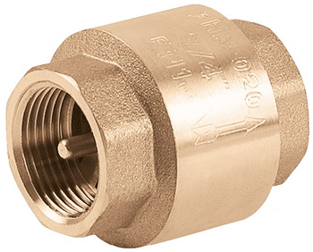 Perfexim zawór zwrotny 1" mosiądz grzybek PHA-020 G1 WW PN16 04-020-0250-000