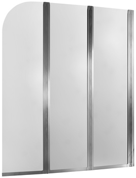 KFA parawan nawannowy MODERN 3 chrom szkło przezroczyste 120/140 170-06992P