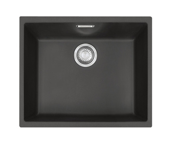 Franke zlewozmywak jednokomorowy Sirius SID 110-50 onyx tectonite 125.0331.034