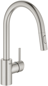 Grohe bateria zlewozmywakowa Concetto, stal nierdzewna 31483DC2