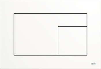 Tece przycisk spłukujący TECEvelvet biały (Bianko Kos) 9240735
