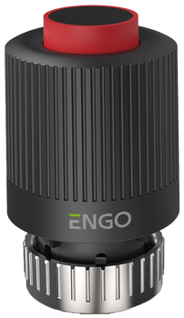 Engo siłownik termoelektryczny M30x1.5 do rozdzielacza ogrzewania podłogowego, 230V, normalnie otwarty E30NO-230