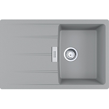 Franke zlewozmywak jednokomorowy Centro CNG 611-78 Fragranit+ kamienny szary 114.0633.096