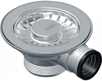 Franke korek zatyczkowy Flow Pro, stal szlachetna 112.0049.409