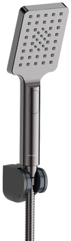 Valvex zestaw natryskowy punktowy, 3-funkcyjny Loft, gun metal 2432880
