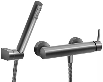 Ferro bateria natryskowa z zestawem natryskowym CIRICULUS, gun metal BCK77GM