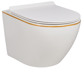 Lavita miska wisząca WC Sofi Slim Gold Line 5900378319054