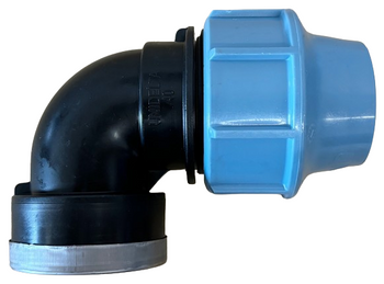 Unidelta kolano PE GW 32x5/4" 602633