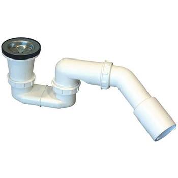 Prevex syfon brodzikowy fi 52 sitko metal z korkiem, wys. 120mm A402M50