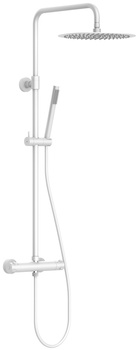 KFA deszczownia premium z baterią natryskową termostatyczną Moza, biały mat 5736-920-44