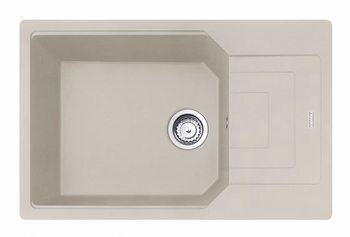 Franke zlewozmywak jednokomorowy wbudowywany Fragranite Urban UBG 611-78 XL, orzechowy 114.0687.276