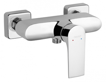 Ferro bateria ALGEO SQUARE natryskowa ścienna, chrom BAQ7