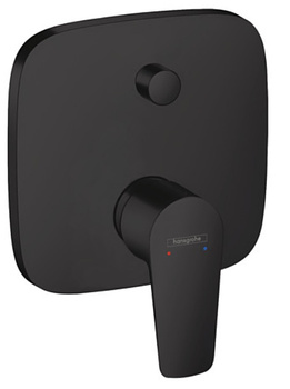 Hansgrohe bateria Talis E wannowo-natryskowa elem.zew czarny mat 71745670