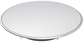 Geberit pokrywa odpływu d90, do syfonu brodzikowego, wysokość zasyfonowania 30/50mm, chrom błyszczący 150.266.21.1