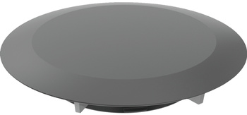 Geberit pokrywa odpływu d90, do syfonu brodzikowego, wysokość zasyfonowania 30/50mm, czarny mat 150.265.14.1
