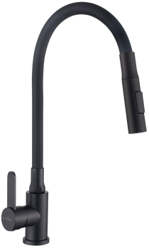 Invena bateria kuchenna Dalis, czarny BZ-64-004-L