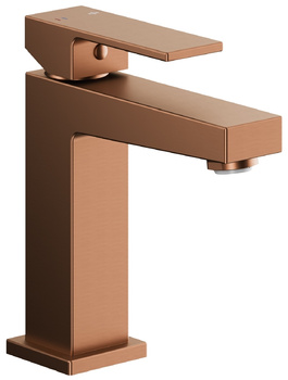 KFA bateria umywalkowa stojąca Logon, brushed rose gold PVD + click clack 5132-815-34