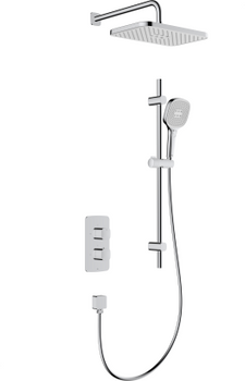 KFA zestaw natryskowy termostatyczny, podtynkowy z drążkiem przesuwnym Malaga, chrom 5759-301-00