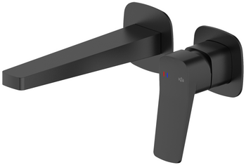 KFA bateria umywalkowa podtynkowa Malaga, czarny 4529-810-81