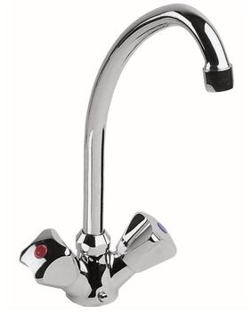 KFA bateria STANDARD zlewozmywakowa stojąca uchwyt czworokątny 303-415-00