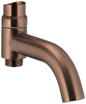 KFA wylot wannowy do kompletacji z deszczownią Moza, miedź szczotkowana PVD 835-670-34