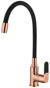 Invena bateria kuchenna Magic, czarny/rose gold BZ-08-L14-V