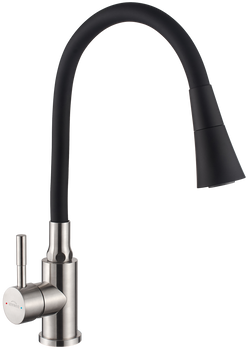 Invena bateria kuchenna Gabi, inox/czarny BZ-87-043-L