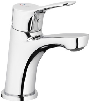 KFA bateria umywalkowa stojąca ze spustem typu klik-klak MORRIS chrom 5242-815-00