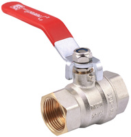 Perfexim kurek kulowy perfekt system, z rączką stalową, czerwony 3/4" WW DN20 PHA-001 00-001-0200-000