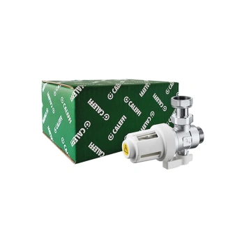 Caleffi kątowy zestaw podłączeniowy do kotłów wiszących z urządzeniem filtrującym z magnesem - Caleffi XS Seria 290 290920