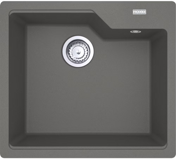 Franke zlewozmywak jednokomorowy wbudowywany Urban UBG 610-50 GSC Fragranite, kamienny szary 114.0687.259