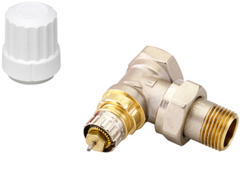 Danfoss zawór grzejnikowy RA-IN, przepływ normalny, DN 15, kątowy, F 013G6583